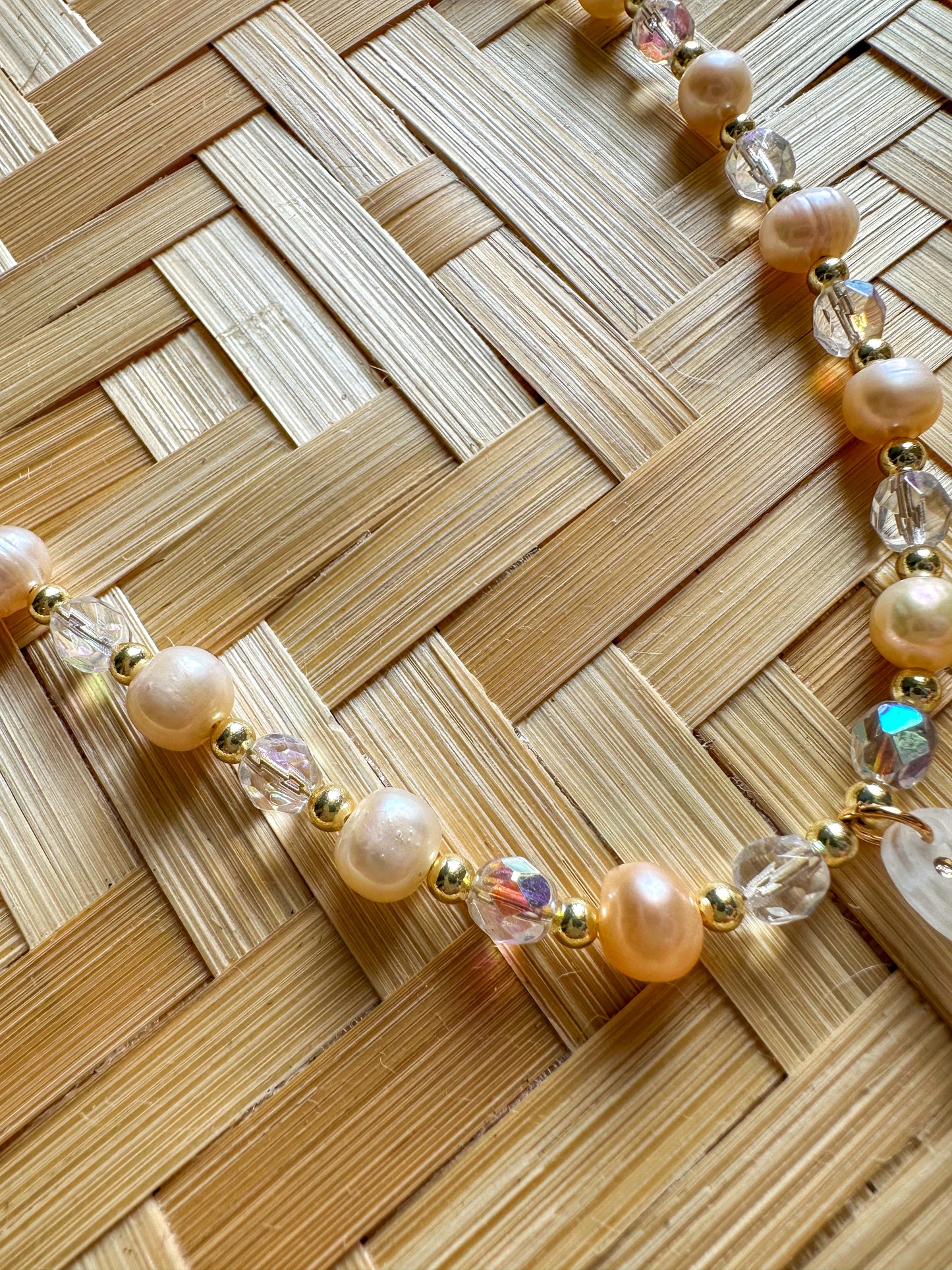 Butterfly Baubles and Pearls Necklace