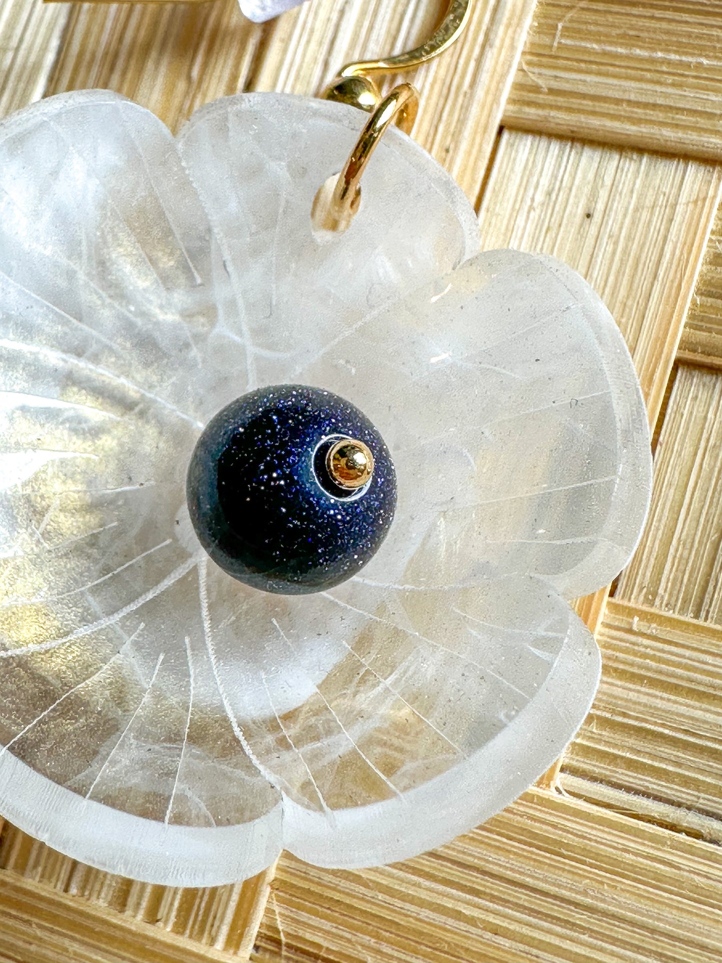 Midnight Poppies Earrings