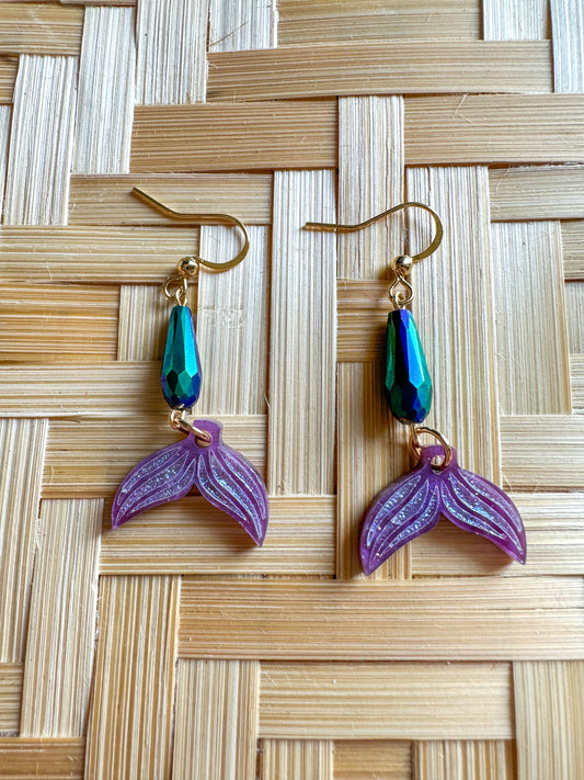 Midnight Mermaid Earrings