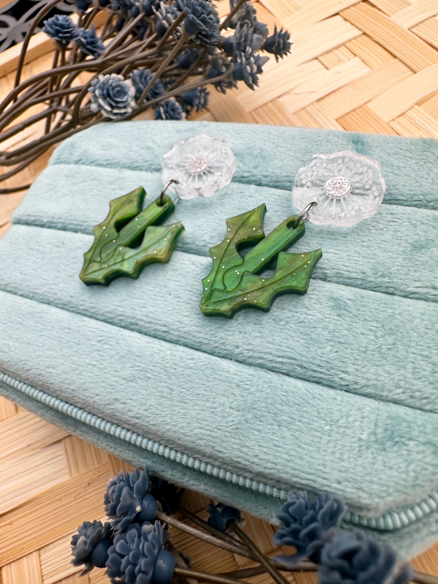 Dandelion Puff Mini Dangles