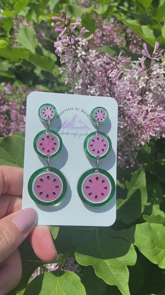 Watermelon Sugar Statement Earrings