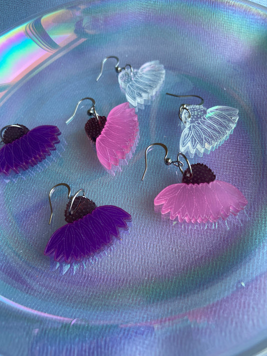 Coneflower Earrings