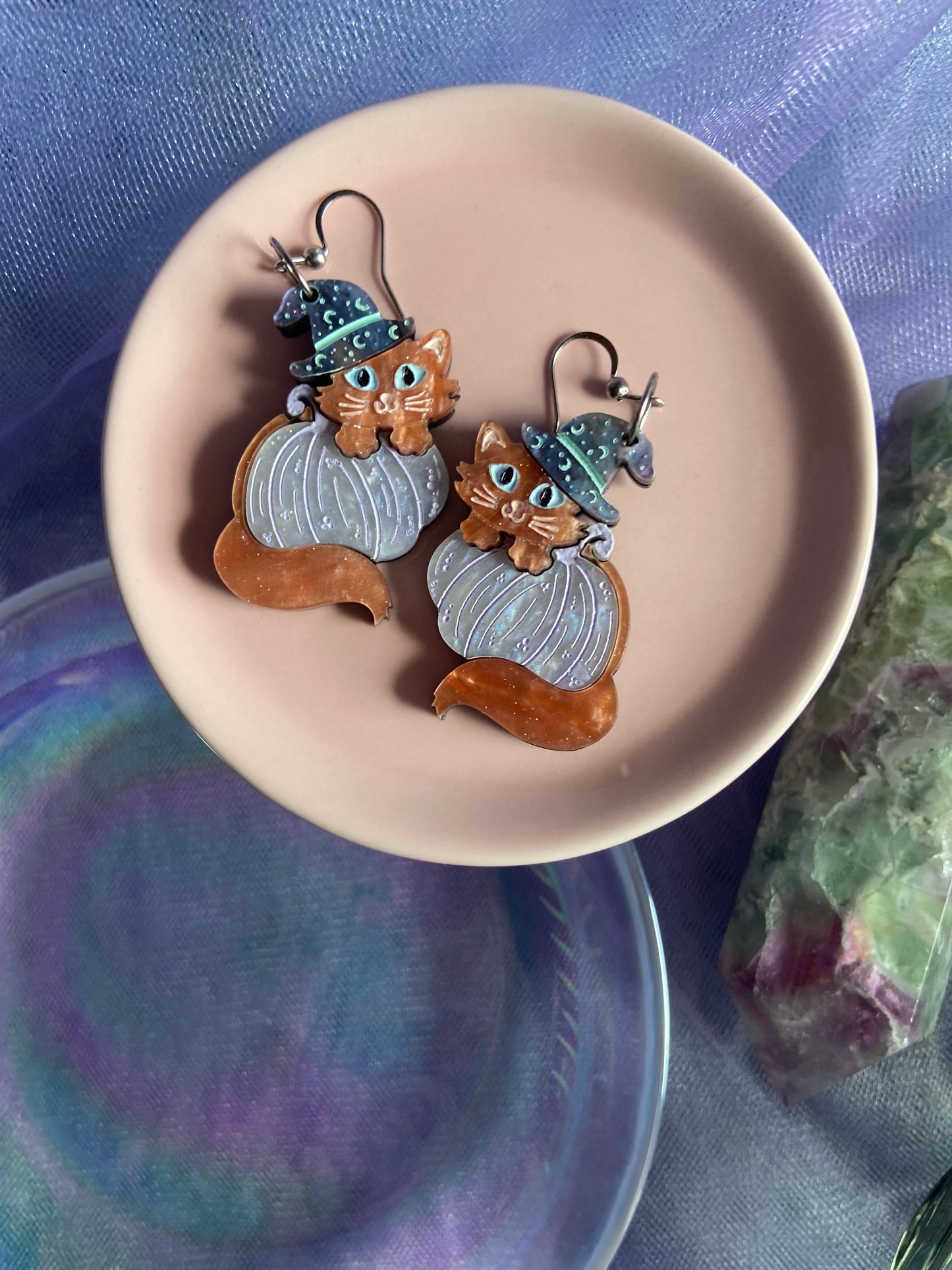 Pumpkin Kitties - Witch's Familiar