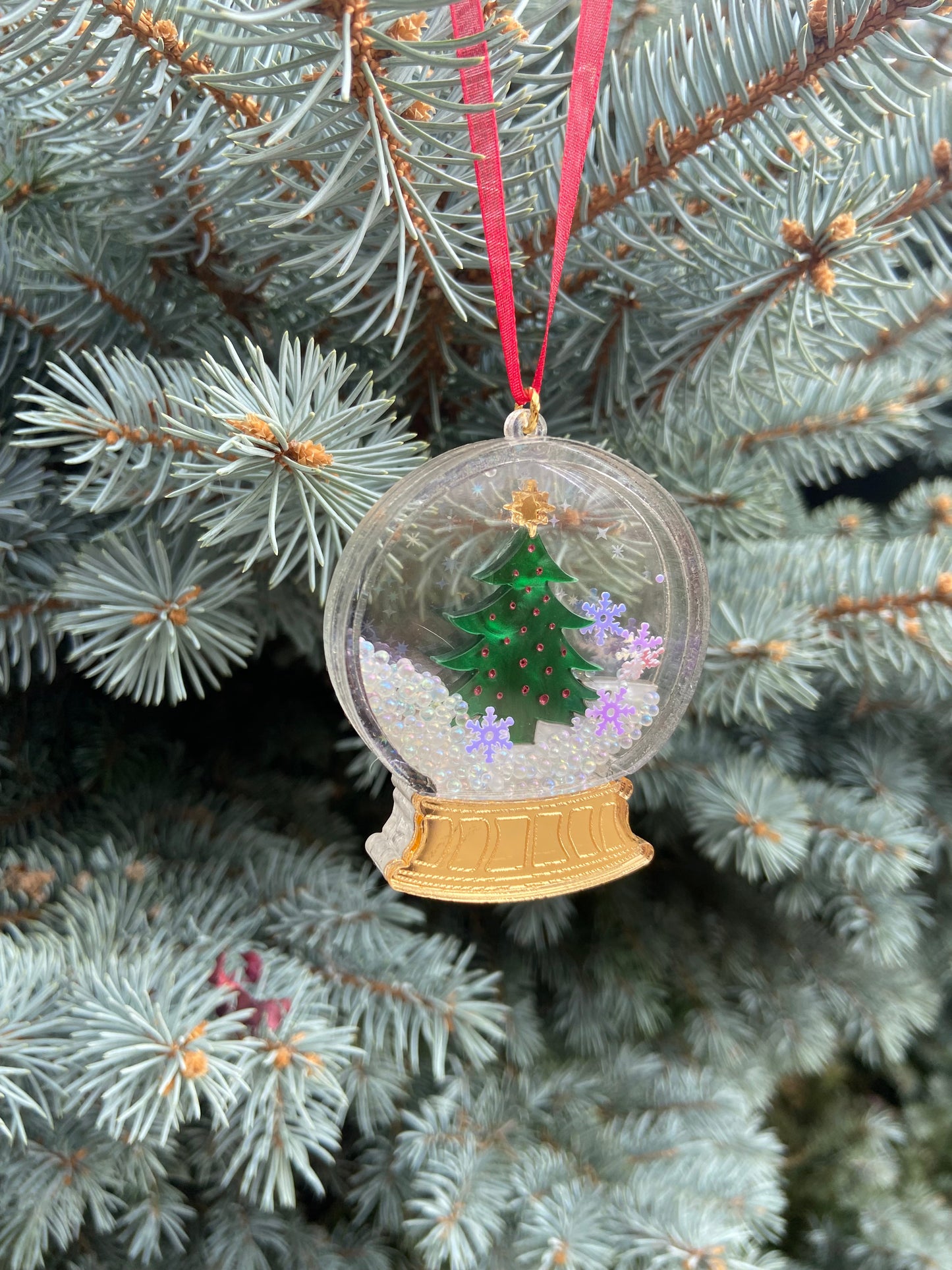 Snow Globe Ornaments