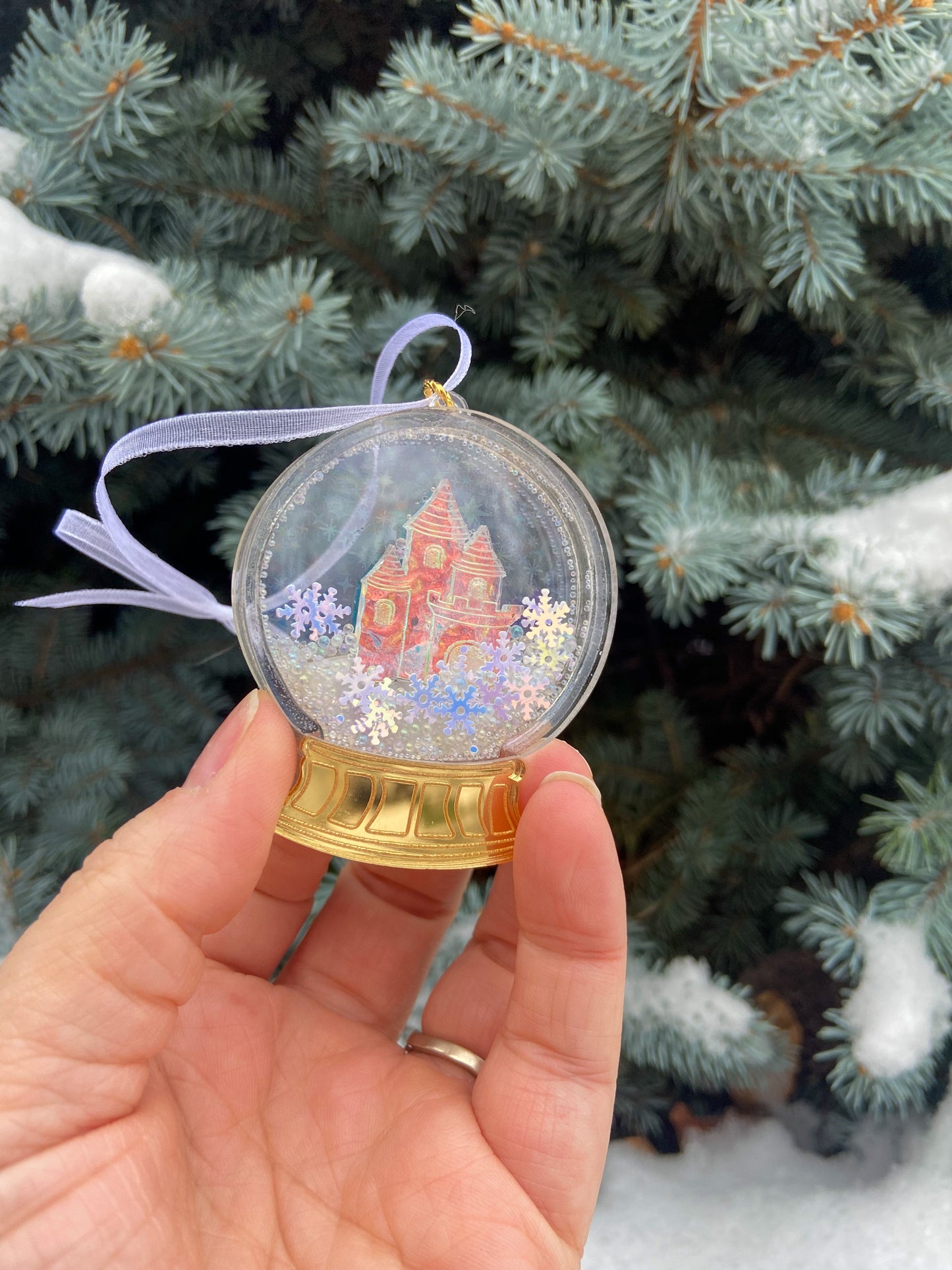 Snow Globe Ornaments