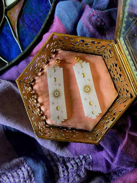 Feyre's Back Tattoo - SJM Officially Licensed ACOTAR Earrings