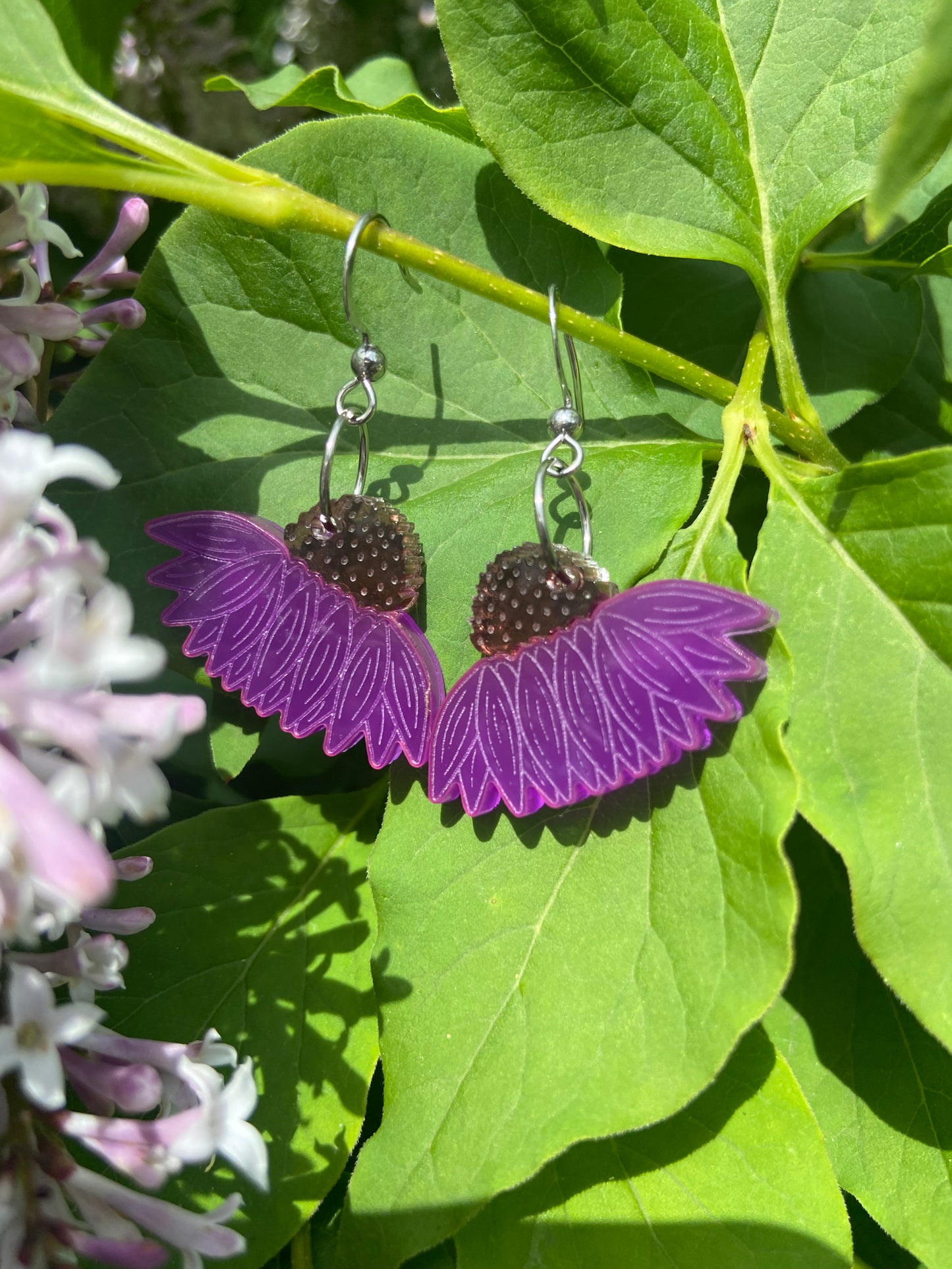 Coneflower Earrings