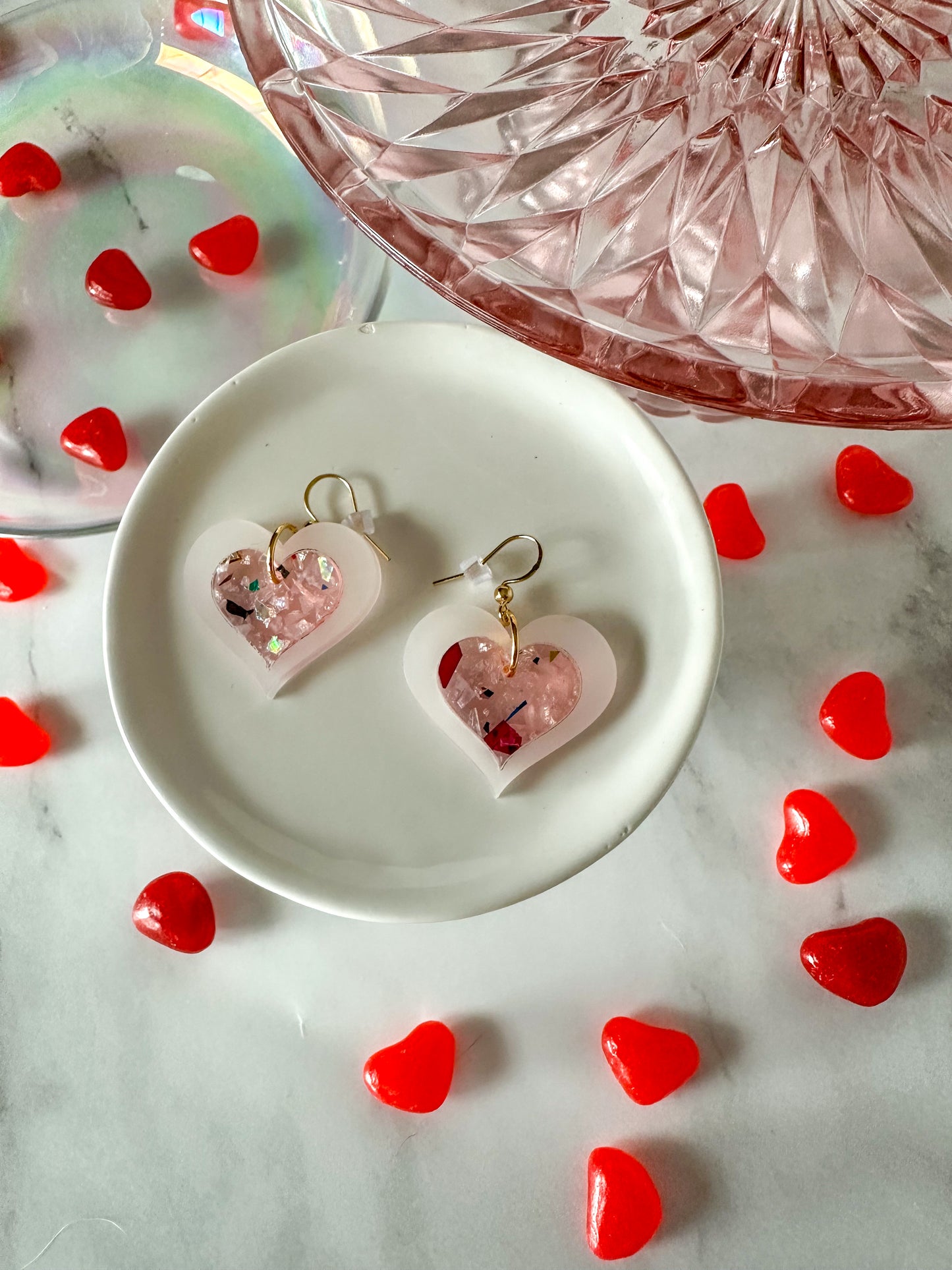 Inlay Valentine Hearts