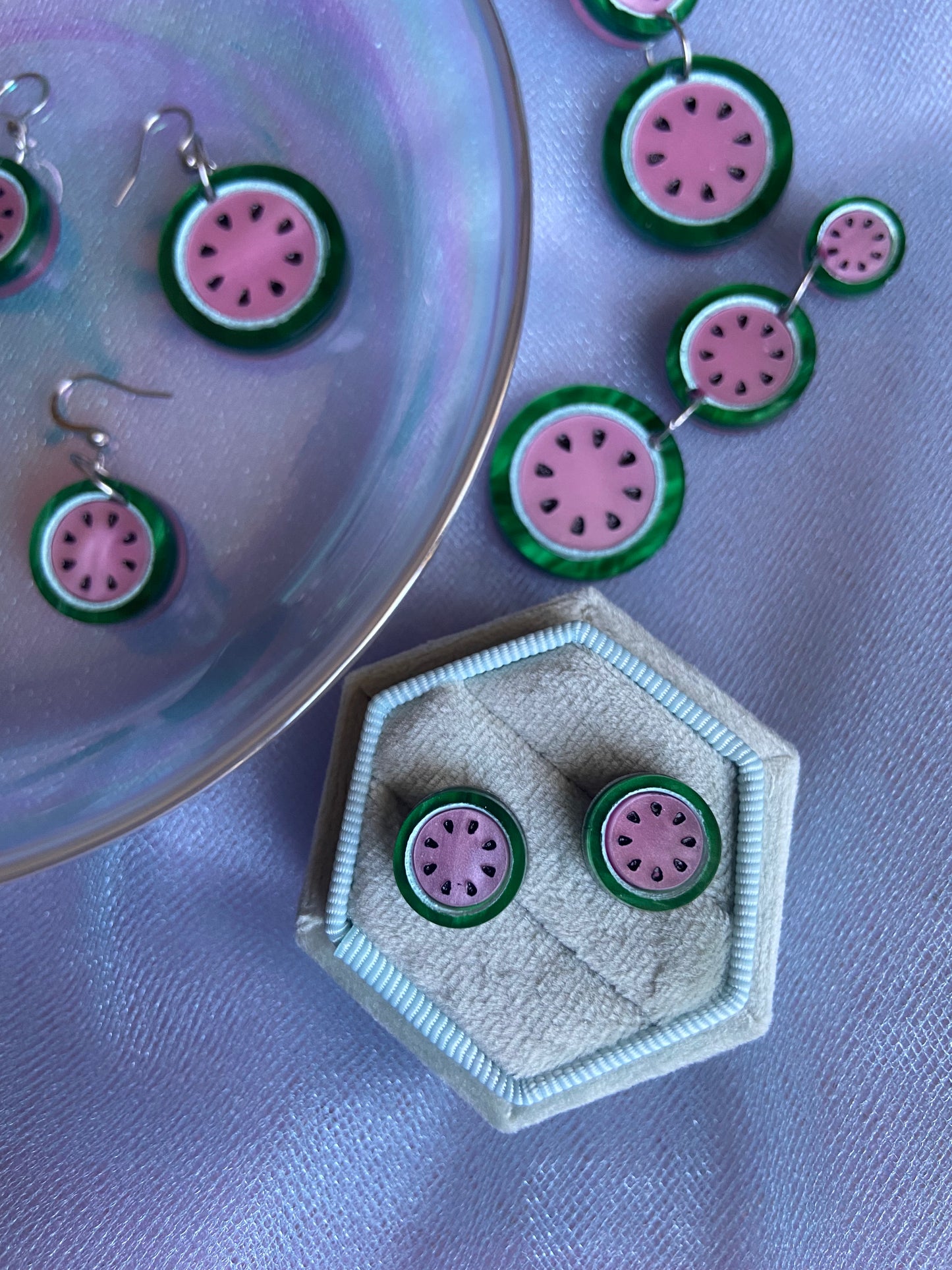 Watermelon Sugar Dangles