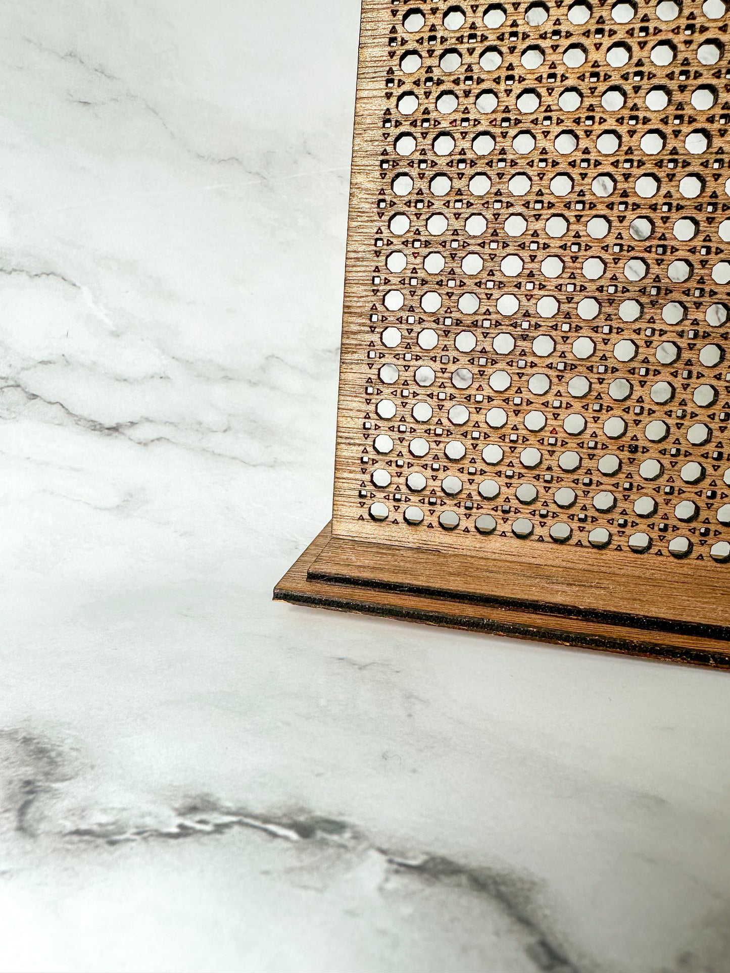 Rattan Arch Earring Stand