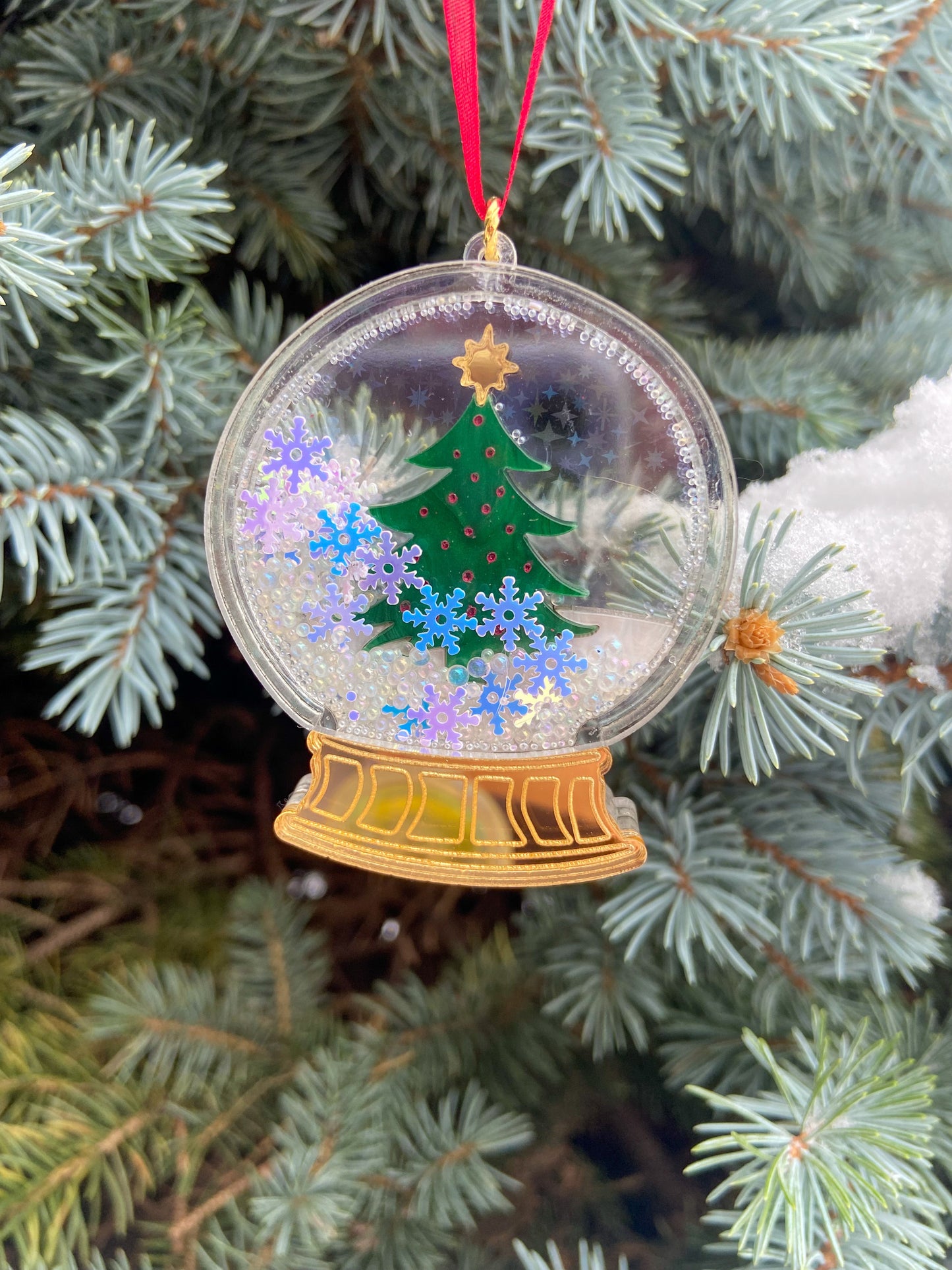 Snow Globe Ornaments