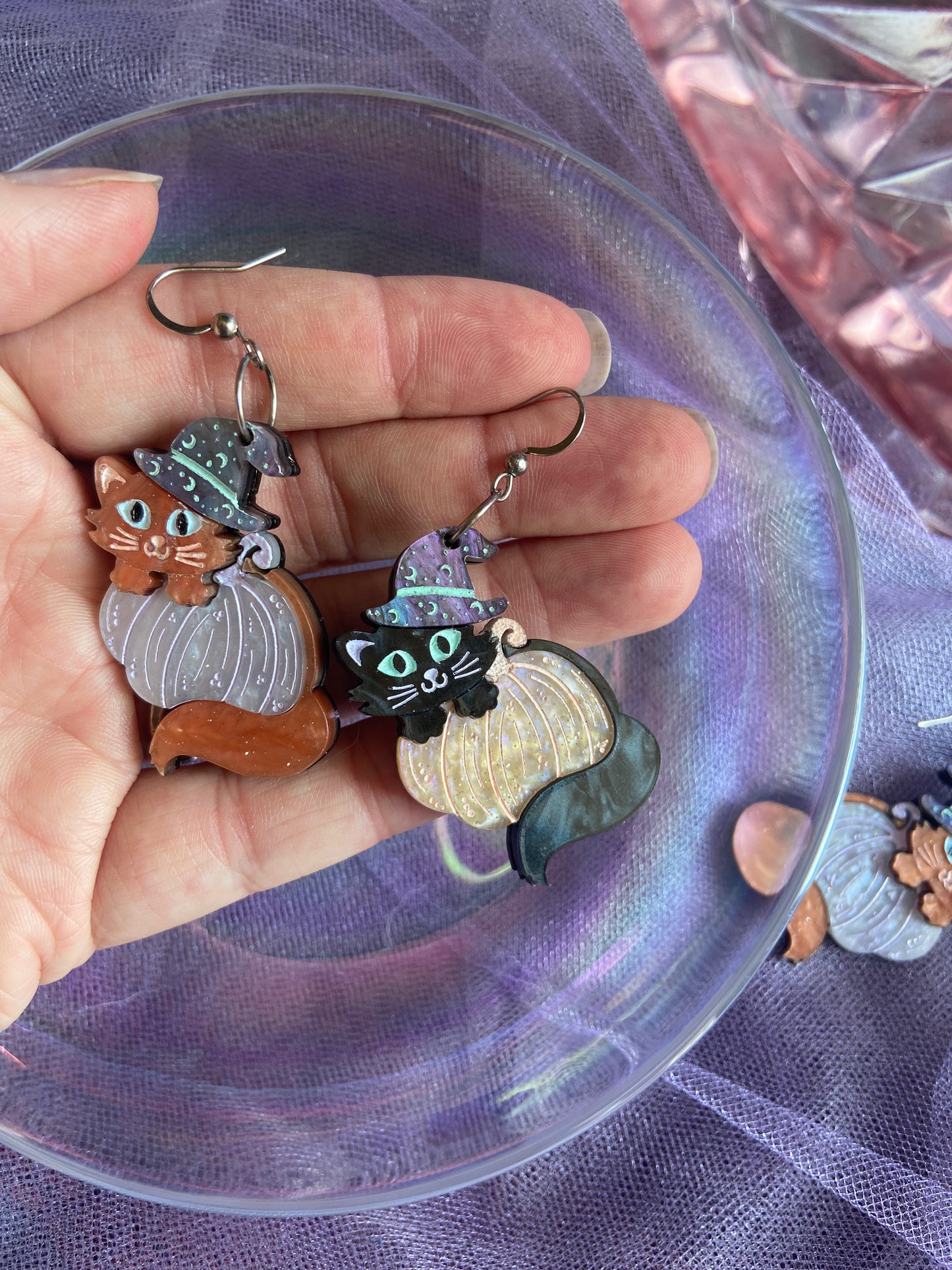 Pumpkin Kitties - Witch's Familiar