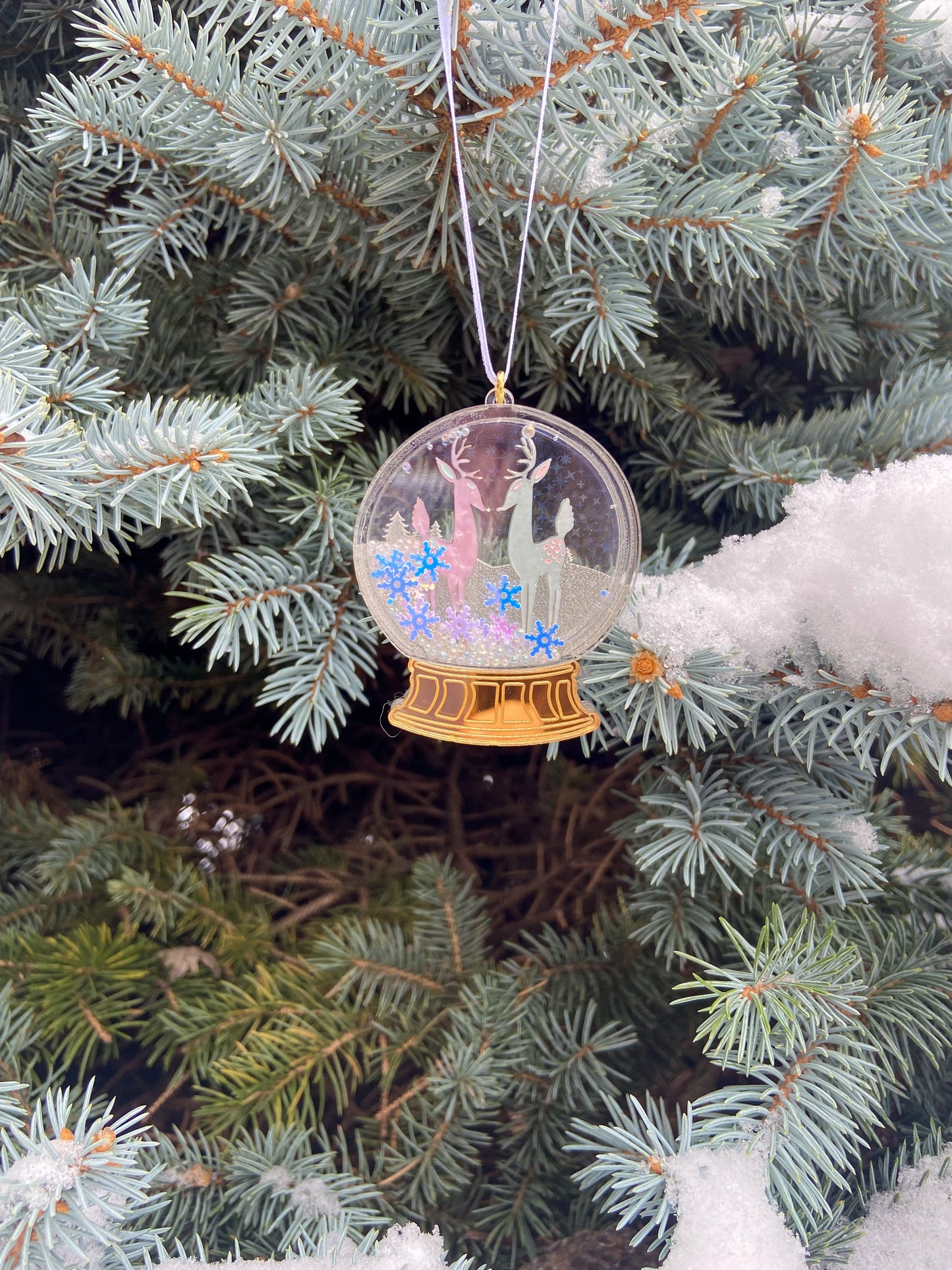 Snow Globe Ornaments