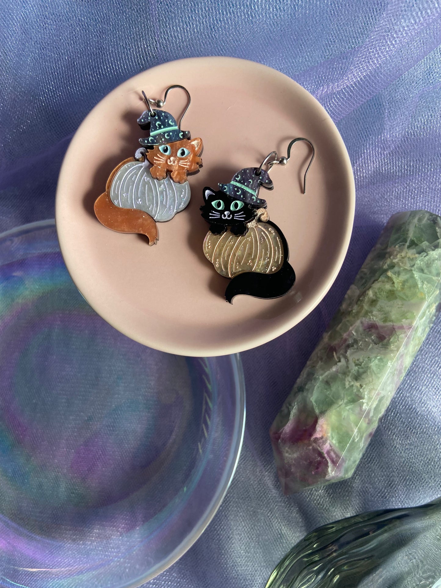 Pumpkin Kitties - Witch's Familiar