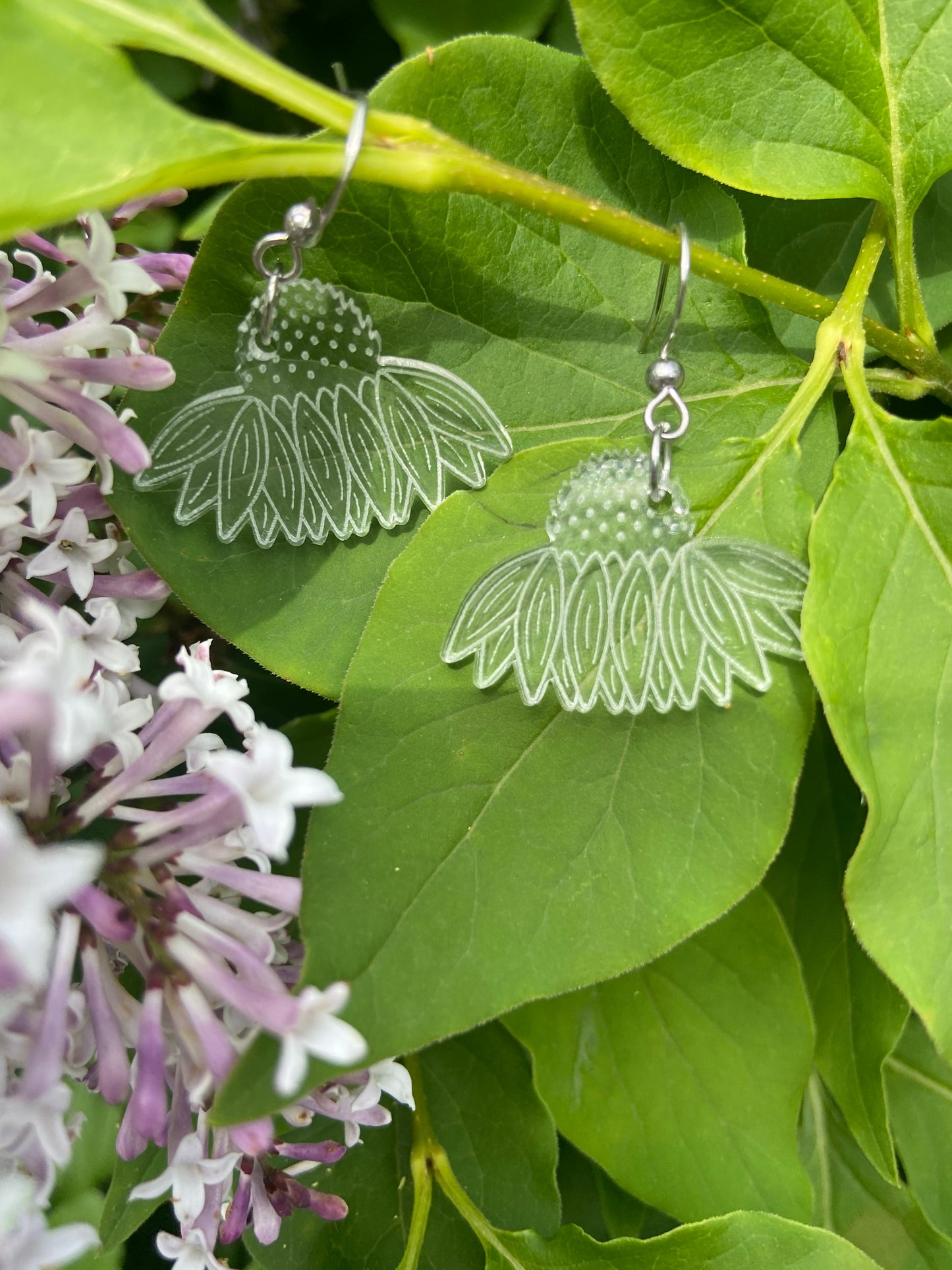 Coneflower Earrings