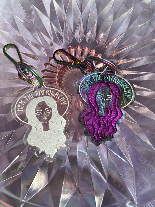 Hex the Patriarchy Keychain