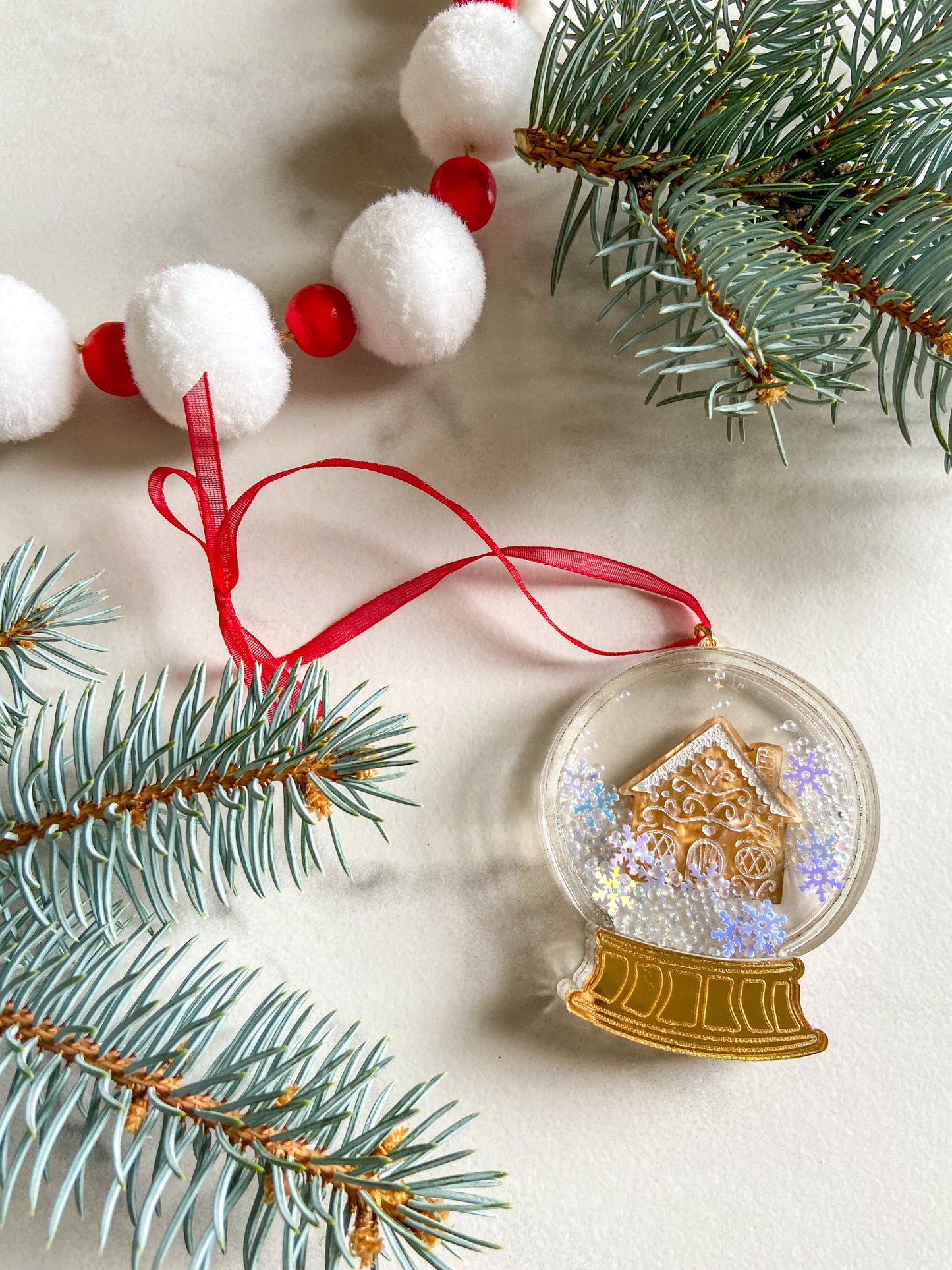 Snow Globe Ornaments