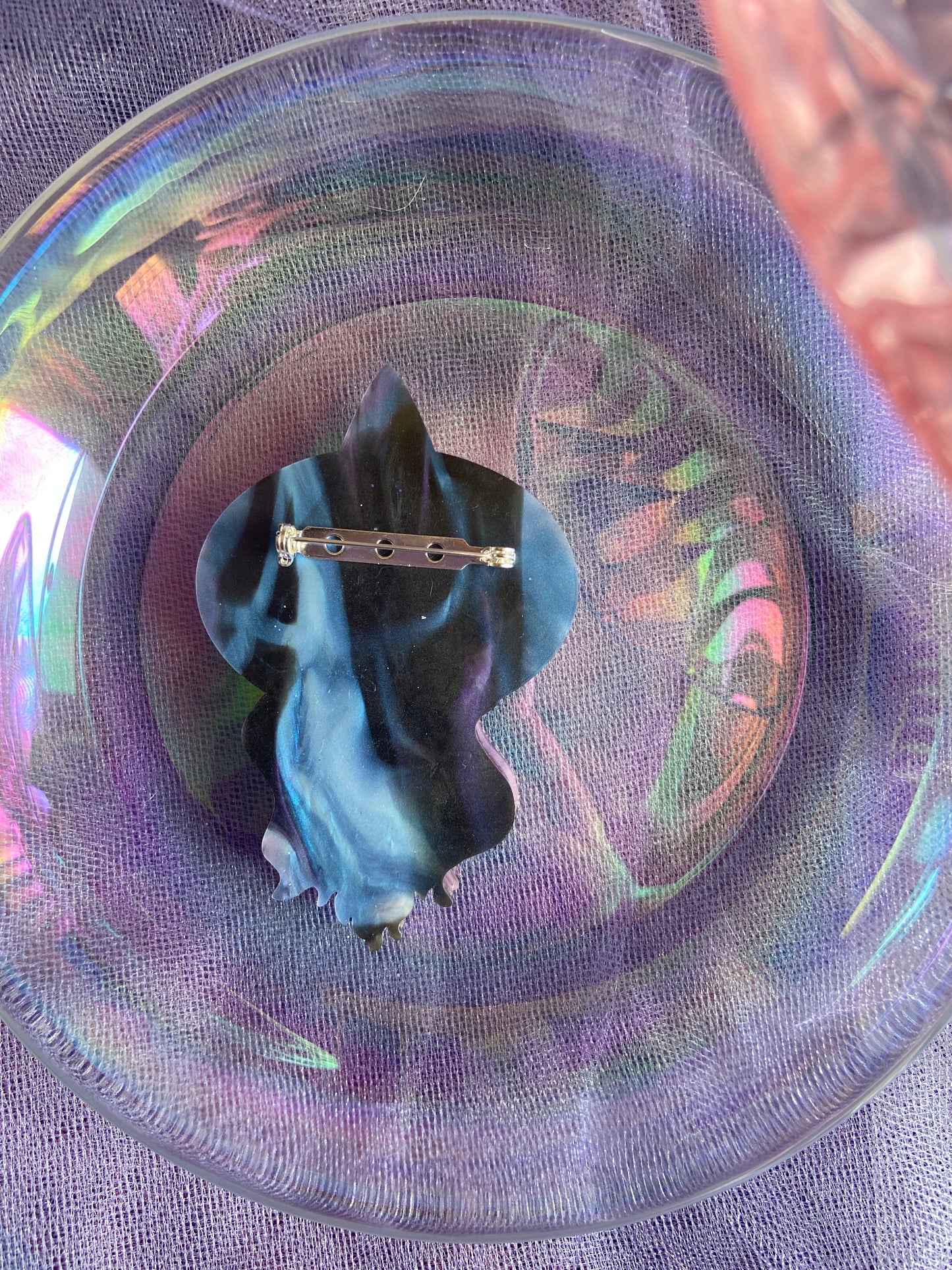 Hex the Patriarchy Brooch - Necklace option