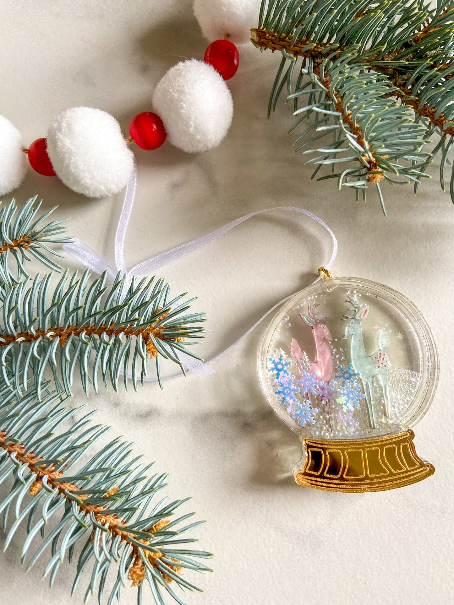 Snow Globe Ornaments