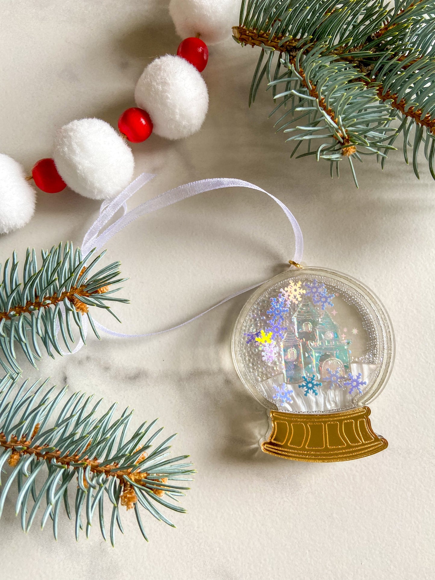 Snow Globe Ornaments