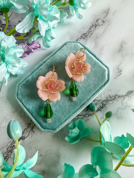 Cherry Blossom Dangles