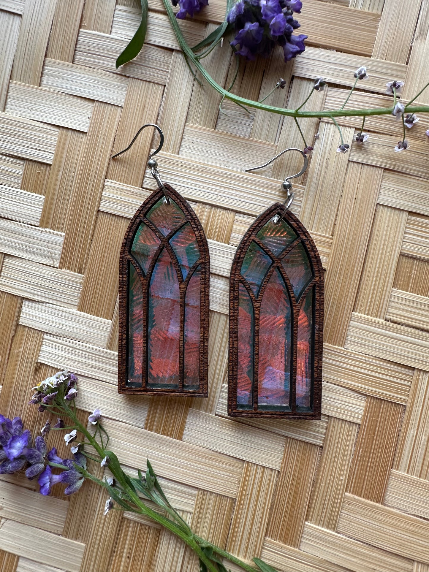Gothic Window Earrings