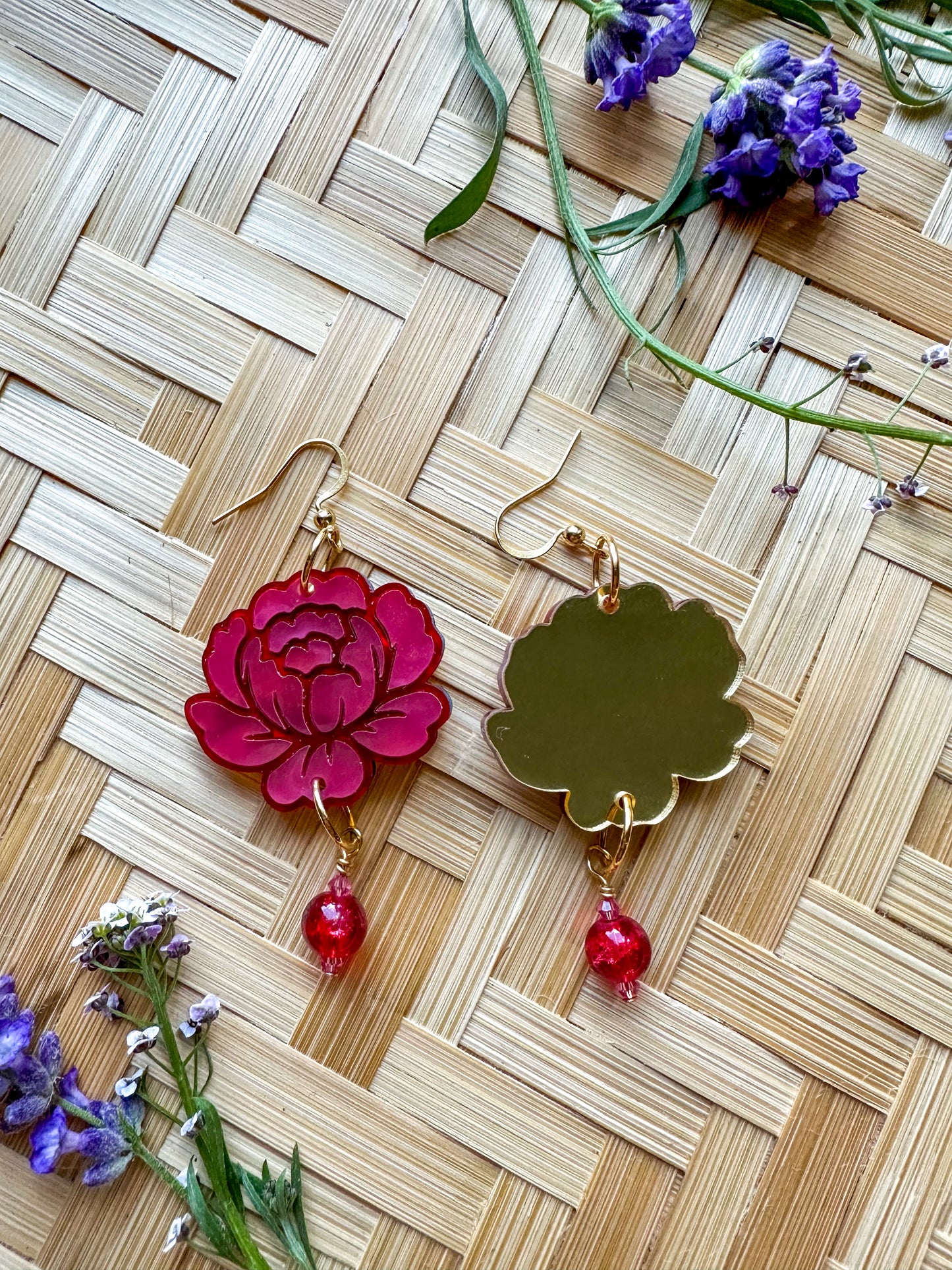 Peony Earrings
