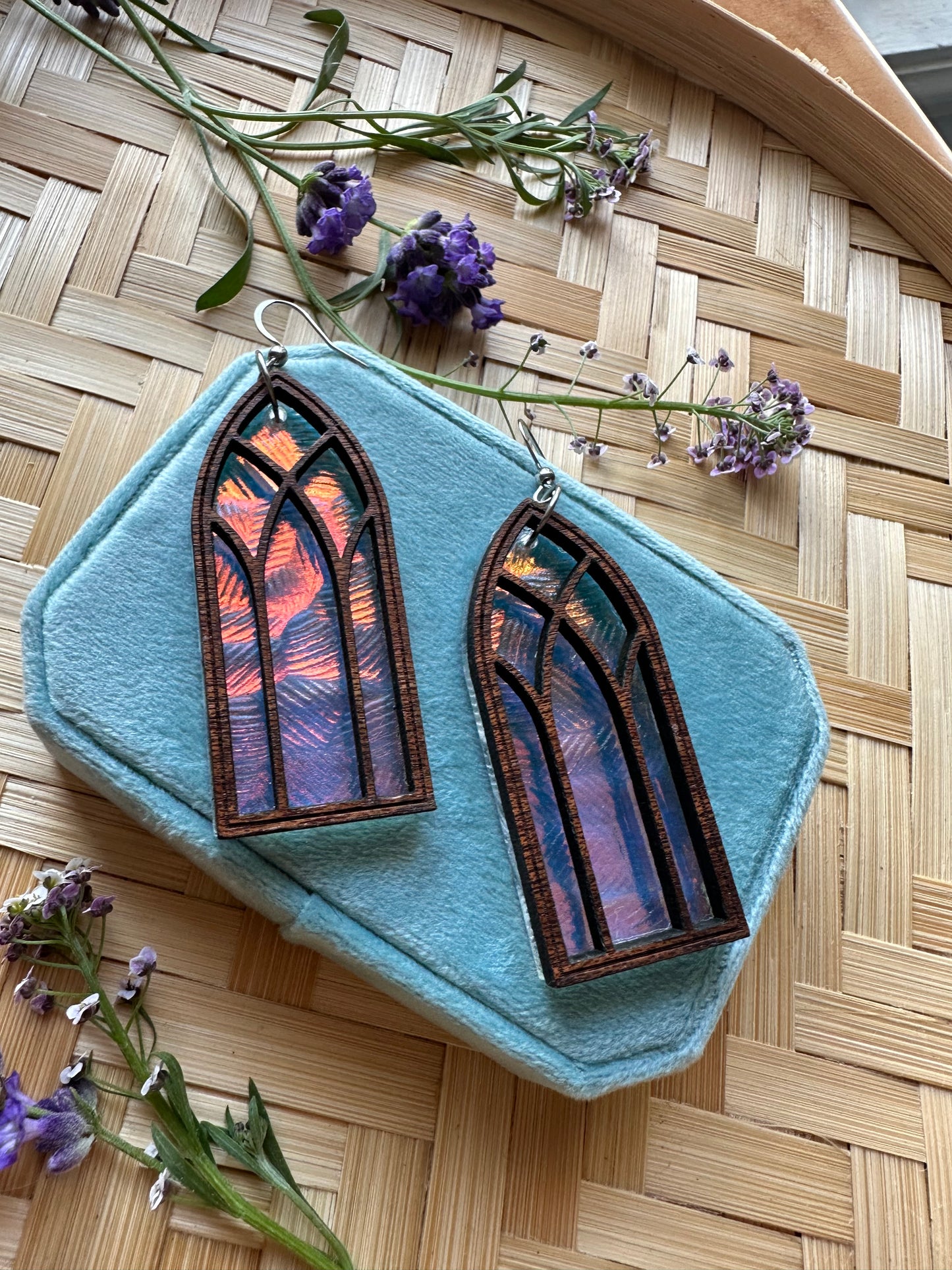 Gothic Window Earrings