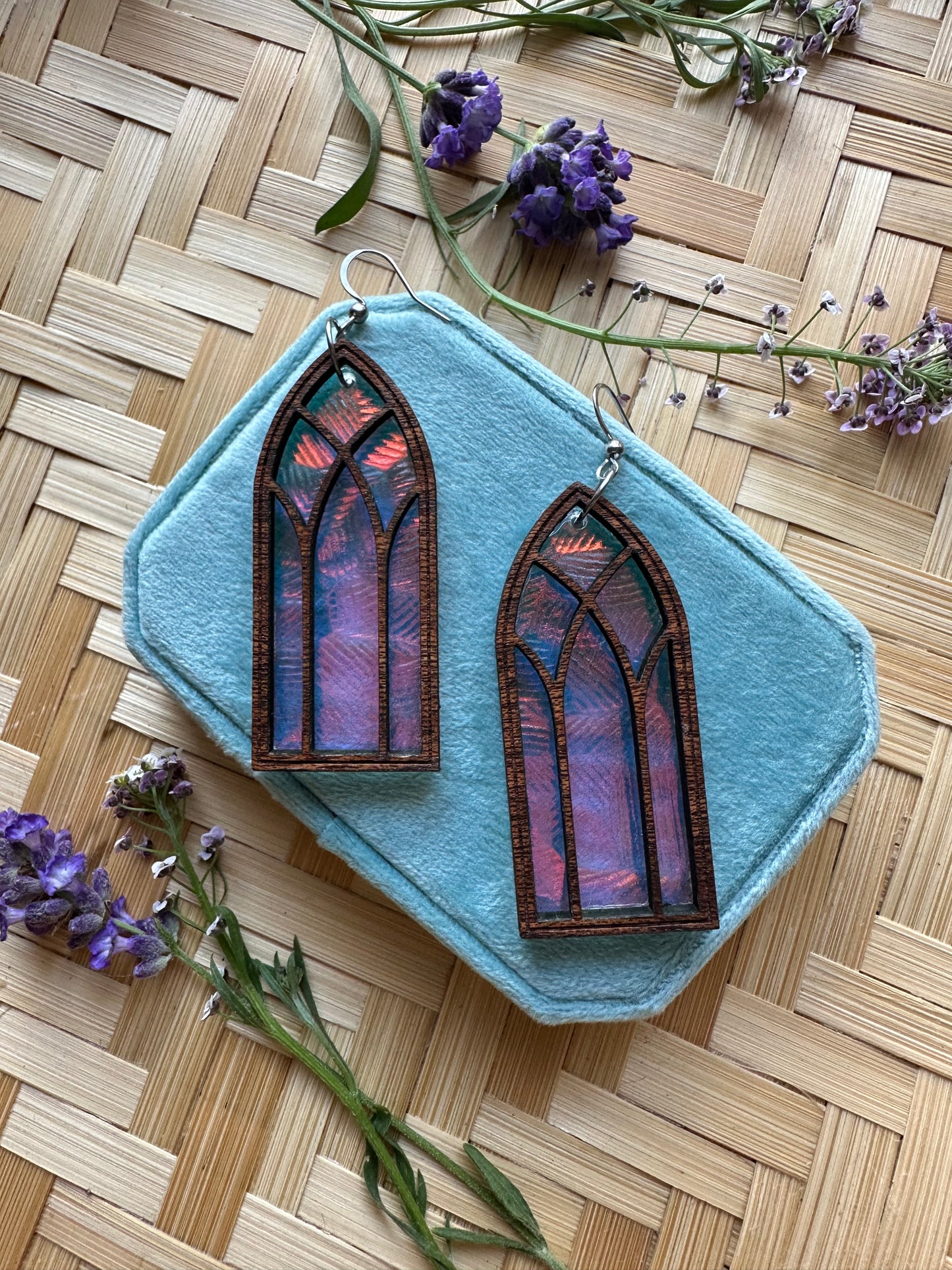 Gothic Window Earrings