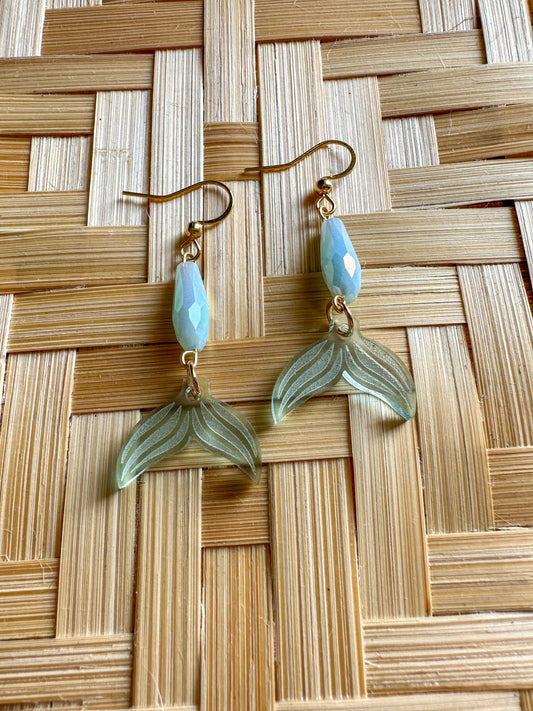 Seafoam Mermaid Earrings