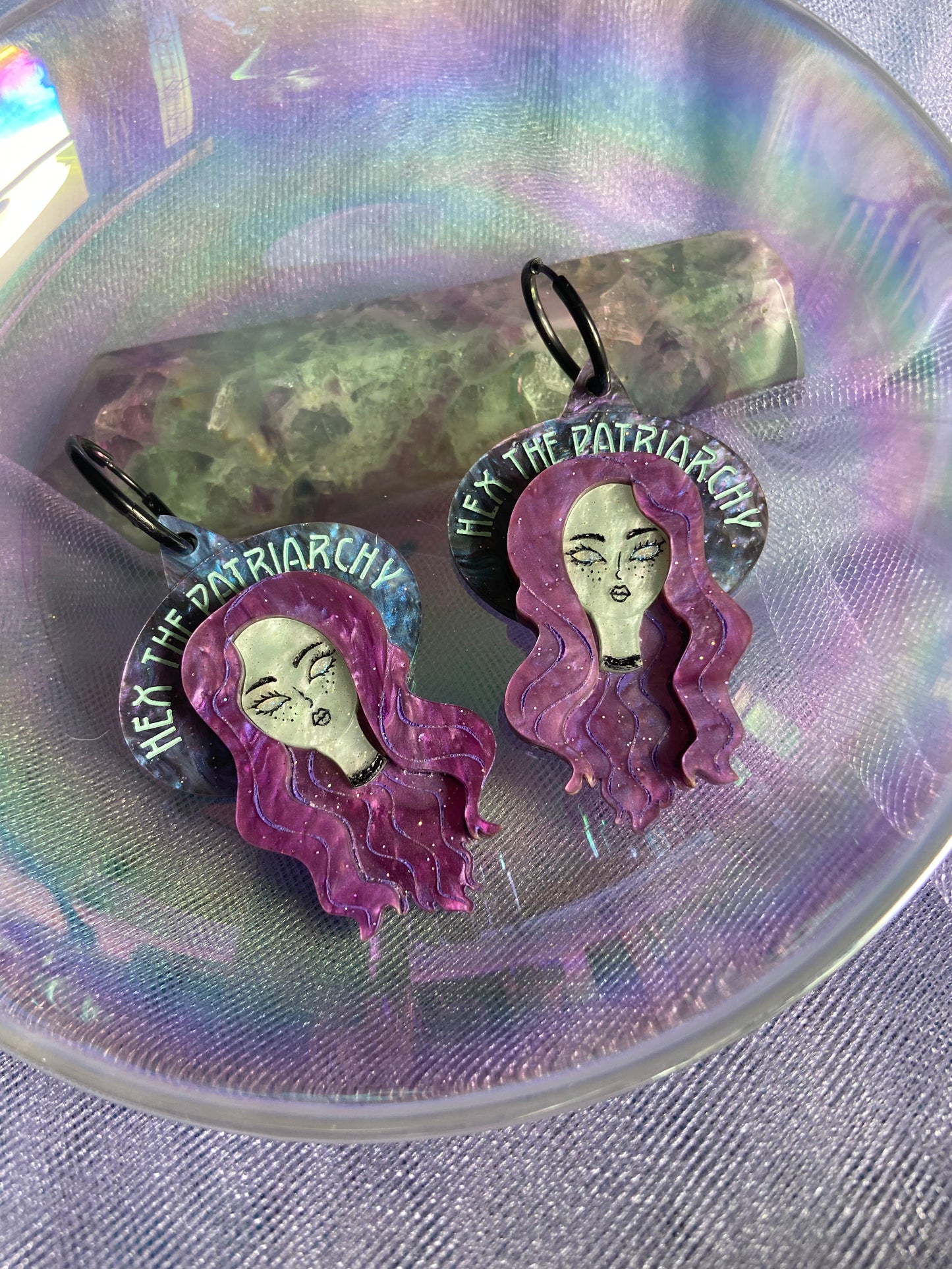Hex the Patriarchy Earrings