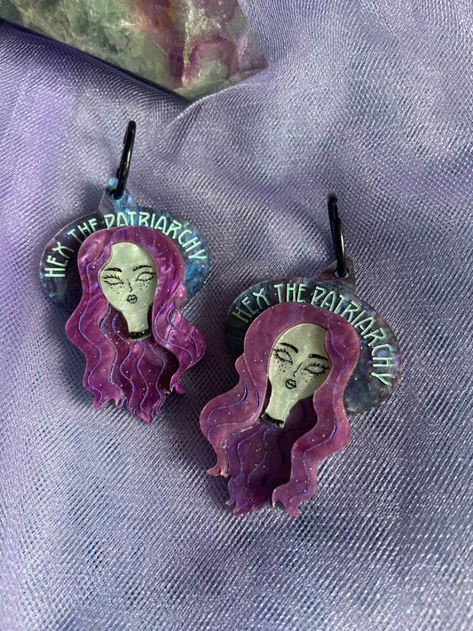 Hex the Patriarchy Earrings