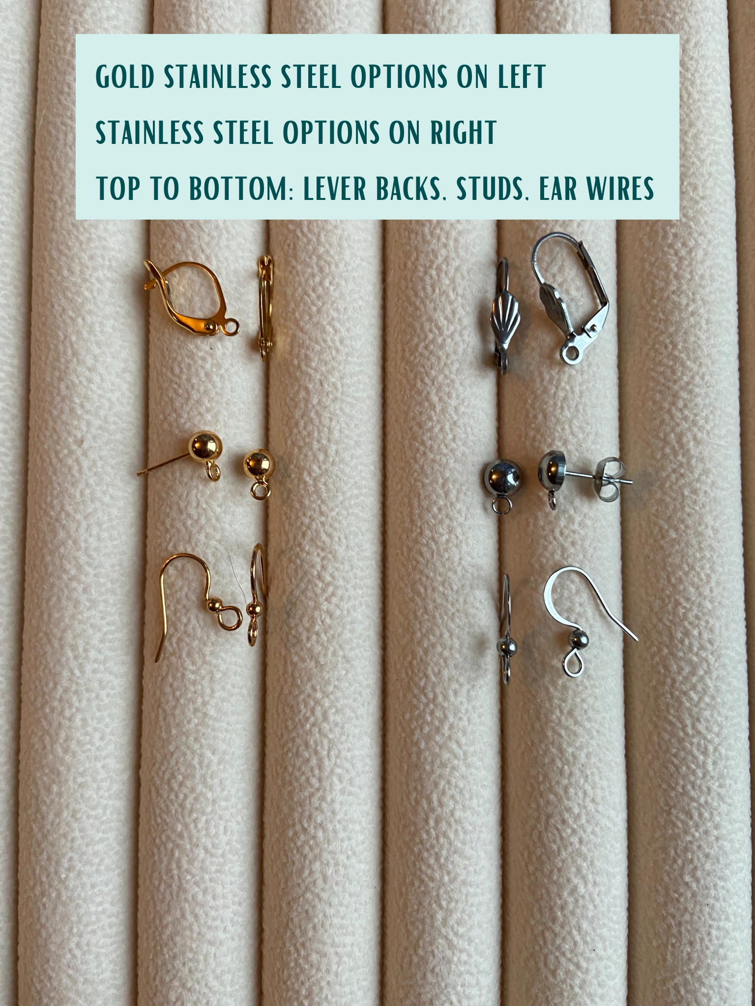 Earring parts names deals